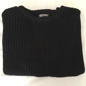 American Apparel fisherman pullover sweater sz S